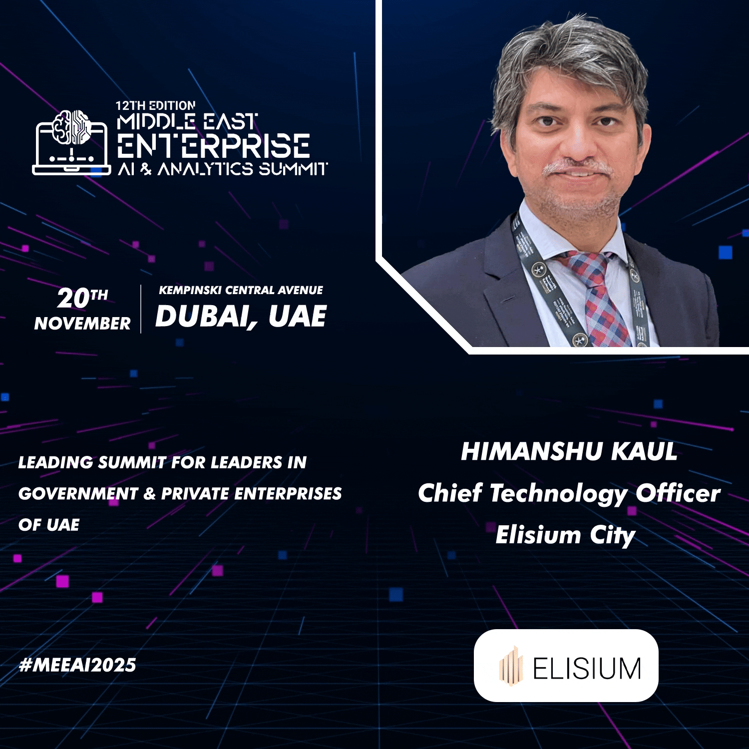 Middle East Enterprise AI & Analytics Summit 2025